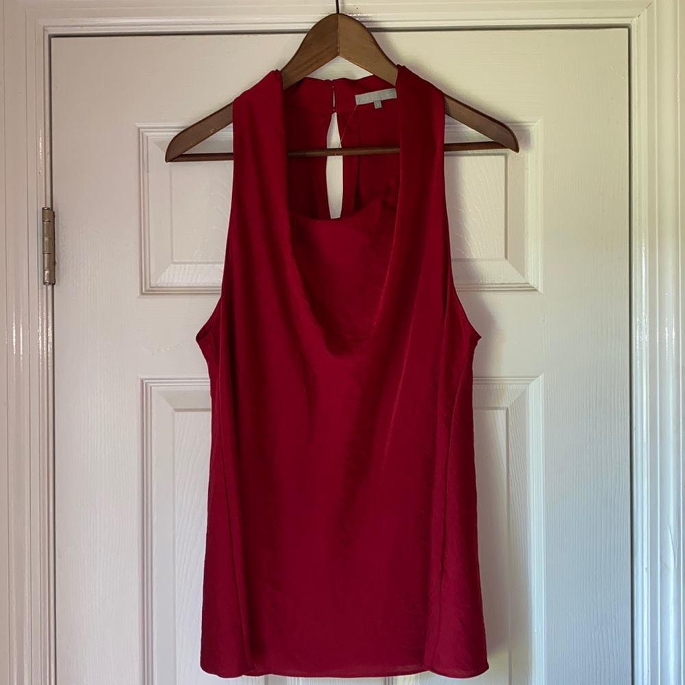 Violet & Claire Red sleeveless blouse L